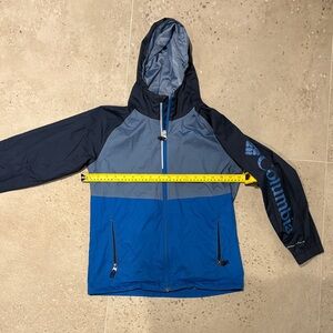 Columbia Kids Navy and Blue Raincoat